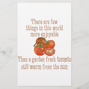 Sun wärmte Tomaten