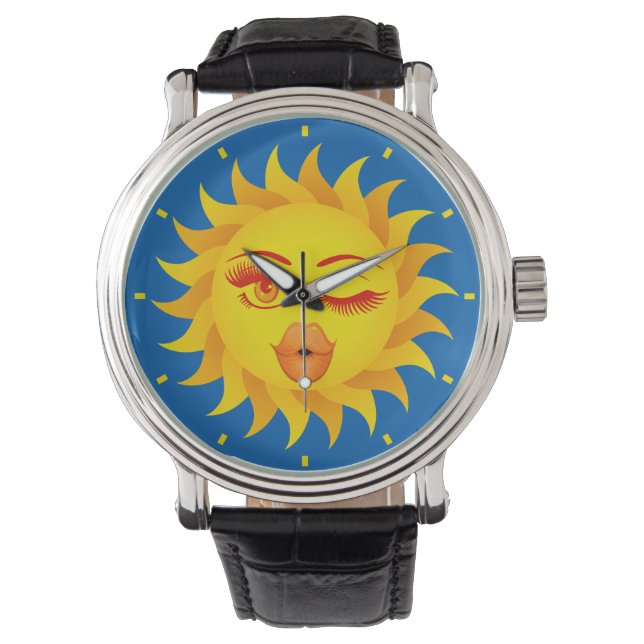 Sun Watch Armbanduhr (Vorderseite)