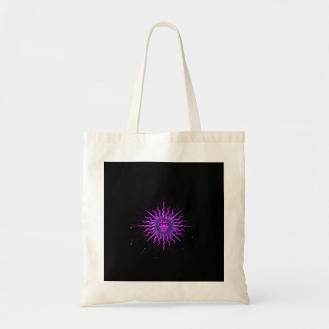Sun - Whimsigoth Graphic Tragetasche (Vorne)