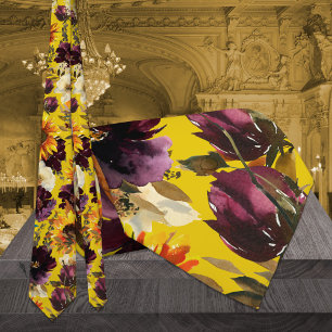 Sun & Wine Wedding Gold Neck Tie Krawatte