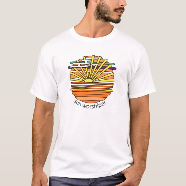 Sun Worshiper T-Shirt (Vorderseite)