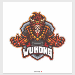 Sun Wu Kong steigt auf die nächste Ebene Aufkleber