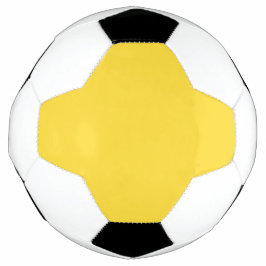 Sun Yellow Solid Color | Klassisches Elegant Fußball