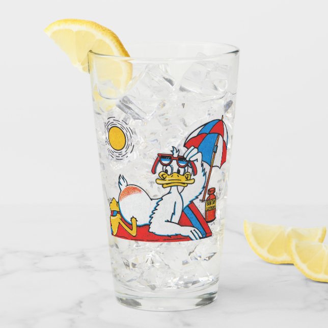 Sun Your Buns Duck Glas (Vorderseite Ice)