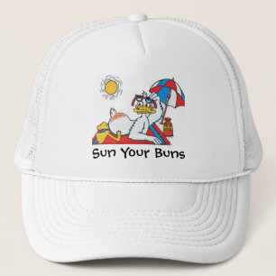 Sun Your Buns Vacacation Spaß Truckerkappe