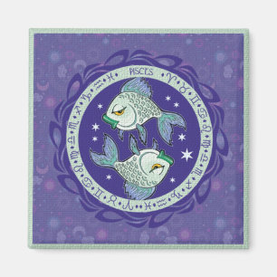 Sun-Zeichen-Fisch-Magnet Magnet