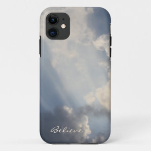 Sunams Weiße Wolken Inspiration glauben Case-Mate iPhone Hülle