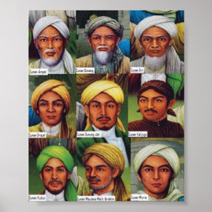 Sunan wali Allah s.w.t. Poster
