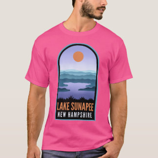 Sunapee Retro Landschaft T-Shirt