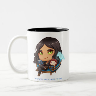 Sunaya, das Chibi Tasse liest