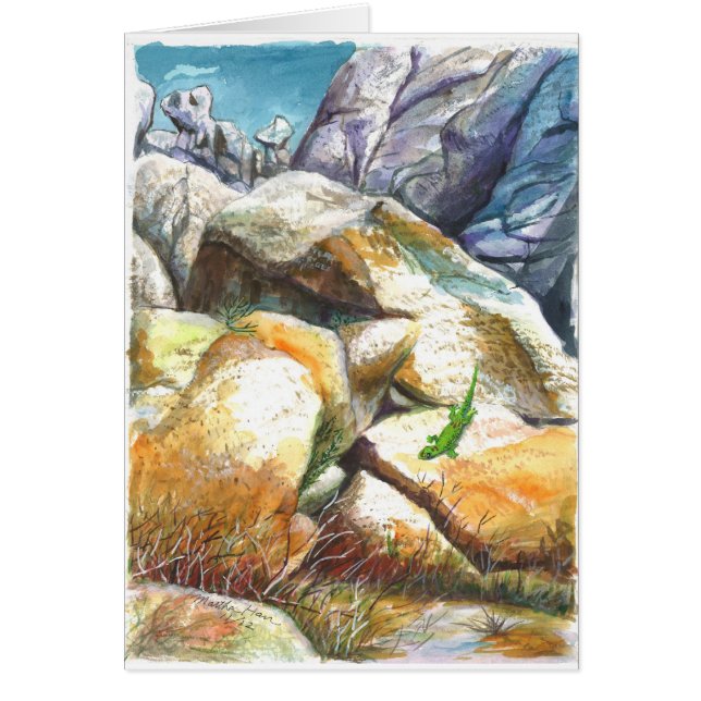 Sunbaden Gecko (Vorne)