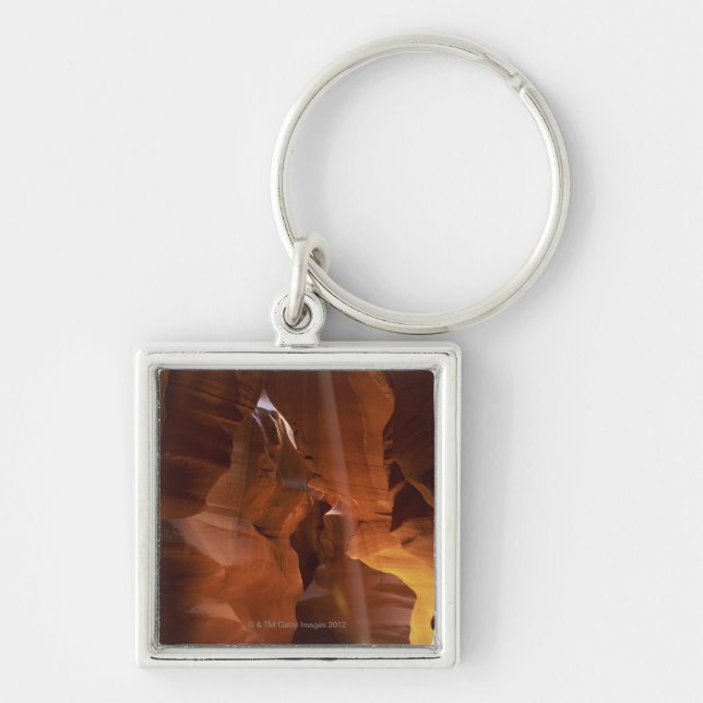 Sunbeam, der Tumbleweed auf Schluchtboden schlägt Schlüsselanhänger (Vorne)