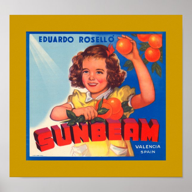 Sunbeam Poster (Vorne)