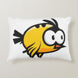 Sunbeam Songbird Pillow - Frische Vector Bird Dekokissen
