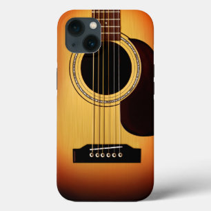 Sunburst-Akustikgitarre iPhone 13 Hülle