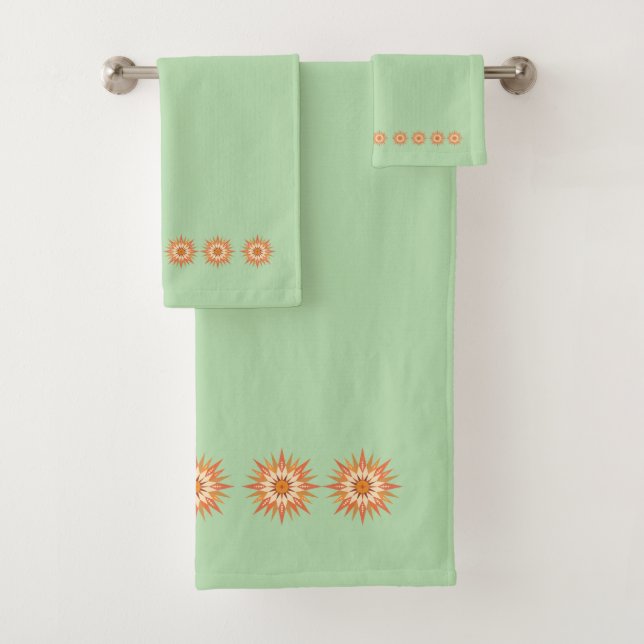 Sunburst Boho Handtuch Badhandtuch Set (Insitu)
