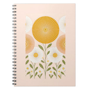 Sunburst Garden Notebook Notizblock