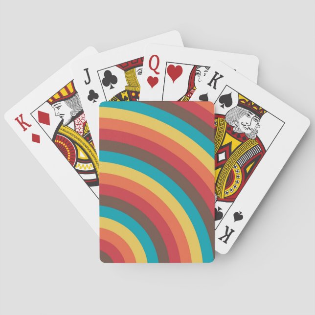 Sunburst Groove Spielkarten (Rückseite)