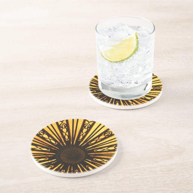 Sunburst Sandstone Untersetzer (Seite)