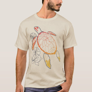 Sunburst Sea Turtle T-Shirt