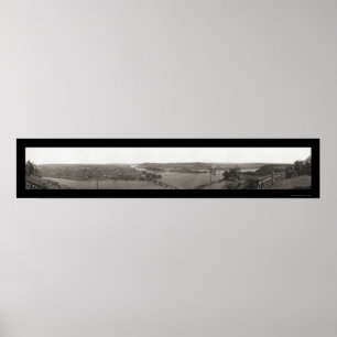 Sunbury Northumberland Foto 1904 Poster