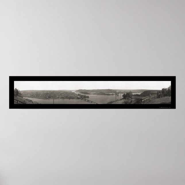 Sunbury Northumberland Foto 1904 Poster (Vorne)