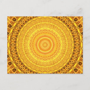 Suncatcher Mandala Postkarte