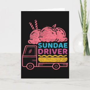 Sundae Driver Weed-Stamm  Karte
