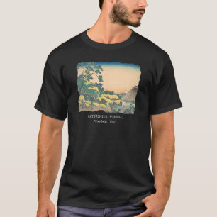 Sundai Edo Katsushika Hokusai Vintag Retro Japane T-Shirt