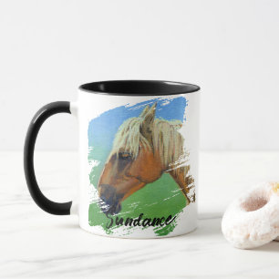 Sundance Pferd - Personalisieren Sie es für Ihr Ha Tasse