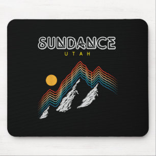 Sundance Utah - Usa Wandern Und Klettern 1980er Re Mousepad