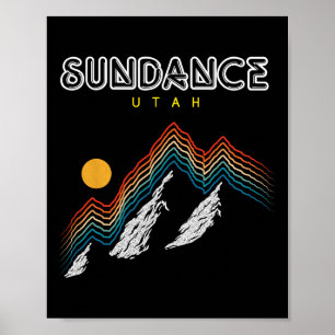 Sundance Utah - Usa Wandern Und Klettern 1980er Re Poster