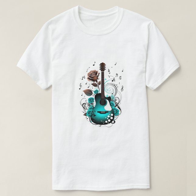 Sundar Gitarre  T-Shirt (Design vorne)