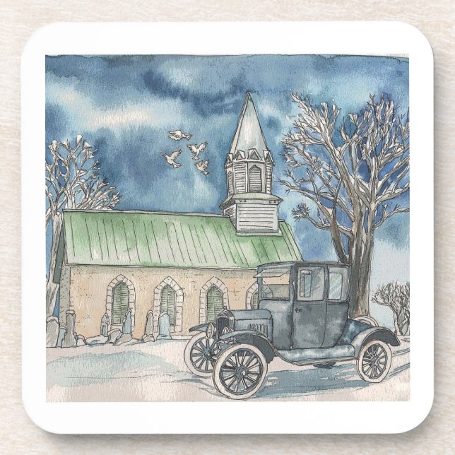 Sunday Best Getränkeuntersetzer (Vorderseite)