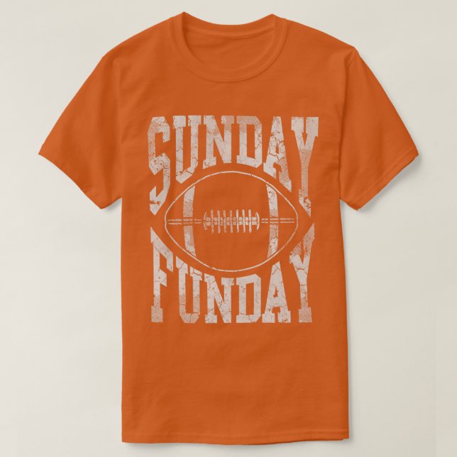 Sunday Funday Retro Fade T-Shirt (Design vorne)