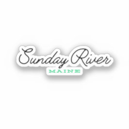 Sunday River Maine Aufkleber