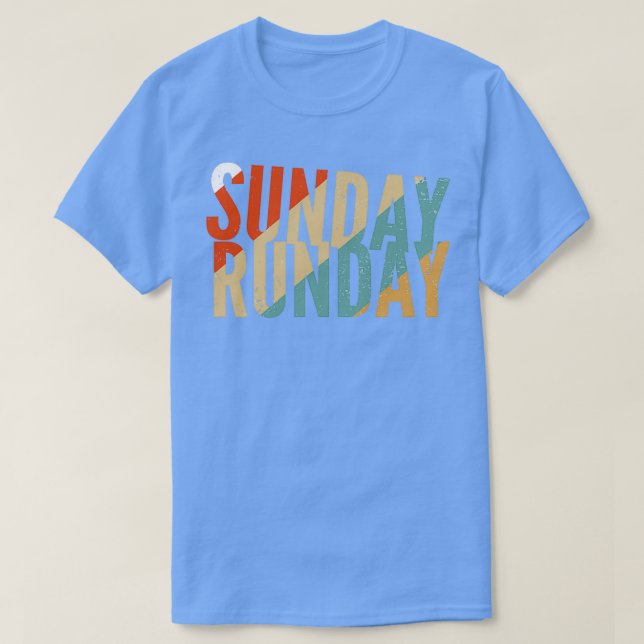 Sunday Runday 2 T-Shirt (Design vorne)