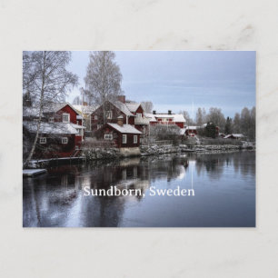 Sundborn, Schweden Postkarte