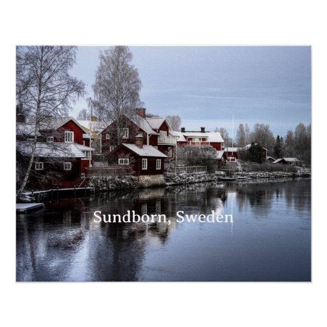 Sundborn, Sweden Poster (Vorderseite)