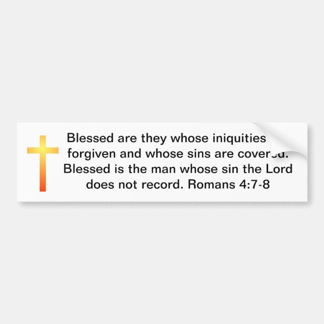 Sünden vergessen! autoaufkleber (Vorne)