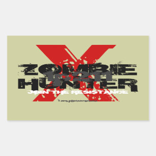 SÜNDEN-WELTaufkleber Rechteckiger Aufkleber