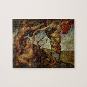 Sündenfall von Michelangelo Puzzle