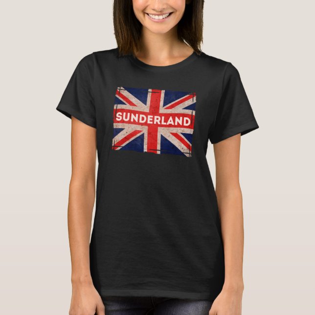 Sunderland Flag Born And Bred T-Shirt (Vorderseite)