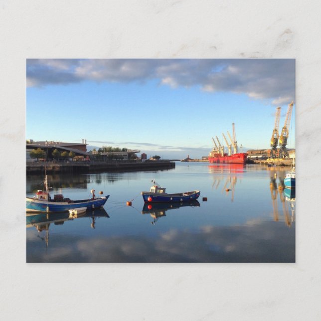 Sunderland Riverside Walk Postkarte (Vorderseite)