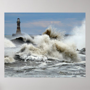 Sunderland - Roker Pier & Lighthouse Poster