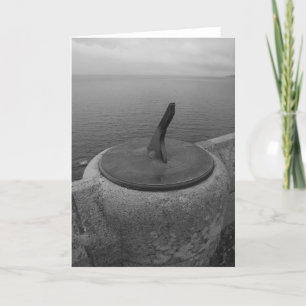 Sundial-Gruß-Karte Karte