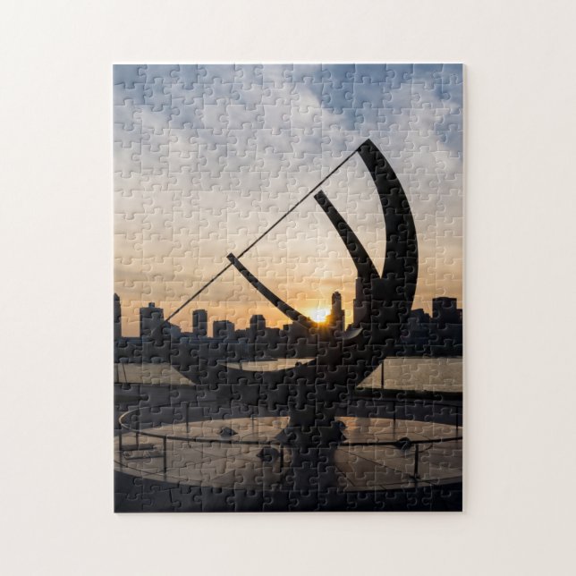 Sundial Sunset Puzzle (Vertikal)