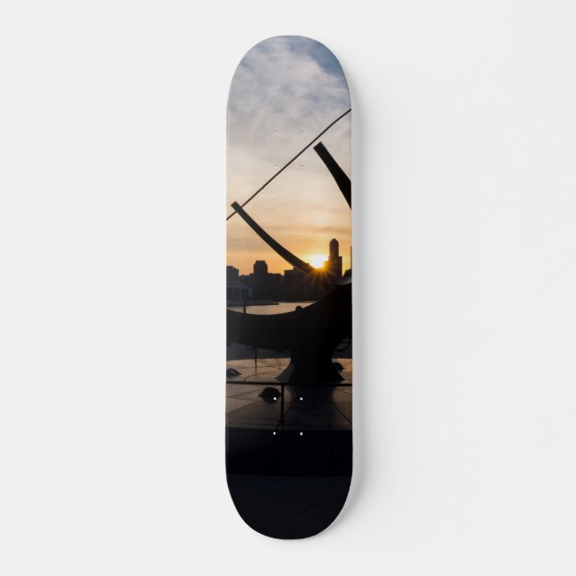 Sundial Sunset Skateboard (Vorne)