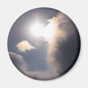 Sundog Rainbow Cloud Burst Apparel and Gifts Magnet