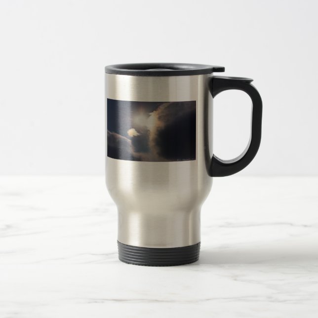 Sundog Rainbow Cloud Burst Apparel and Gifts Reisebecher (Rechts)